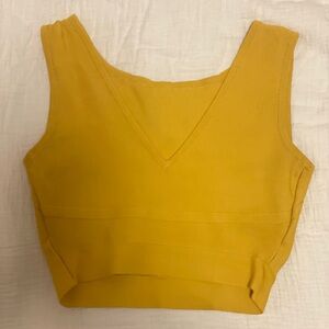 Mustard Yellow Women's Top